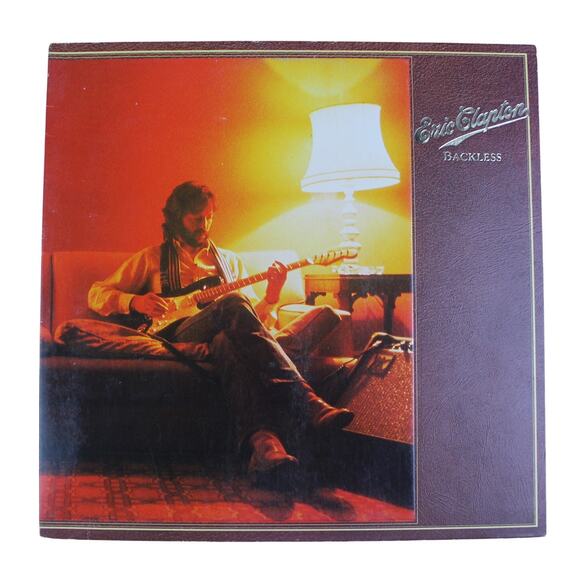 Eric Clapton Backless Vinyl Record LP 1978 RSO Records RS-1-3039 Classic Rock - Picture 1 of 8